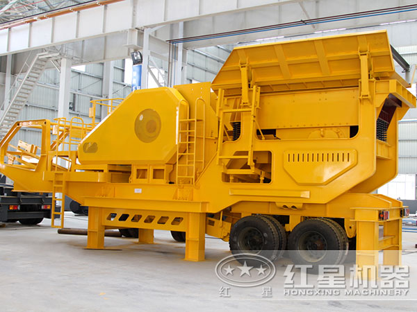 輪胎移動式破碎站 輪胎移動式破碎站