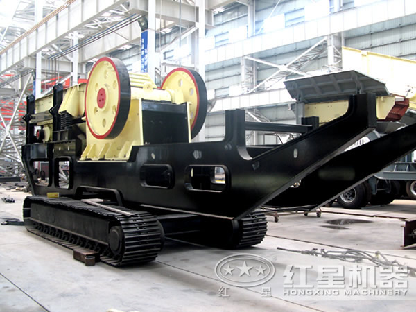 履帶移動式破碎站 履帶移動式破碎站