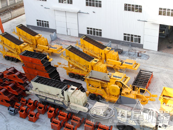 不同種類的移動式破碎站 不同種類的移動式破碎站