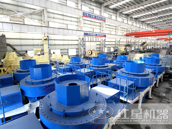 不同類型的河卵石制砂機 不同類型的河卵石制砂機