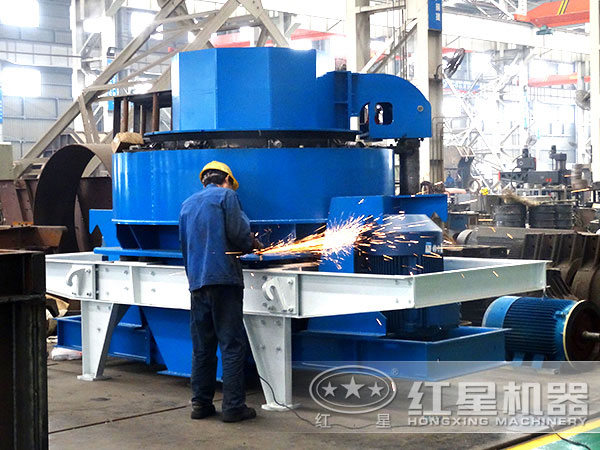 制砂機(jī)生產(chǎn)車間 制砂機(jī)生產(chǎn)車間