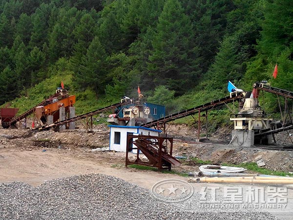 制砂生產(chǎn)線現(xiàn)場實(shí)拍圖 制砂生產(chǎn)線現(xiàn)場實(shí)拍圖