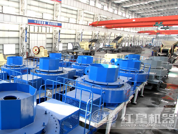 制砂設(shè)備生產(chǎn)車間 制砂設(shè)備生產(chǎn)車間