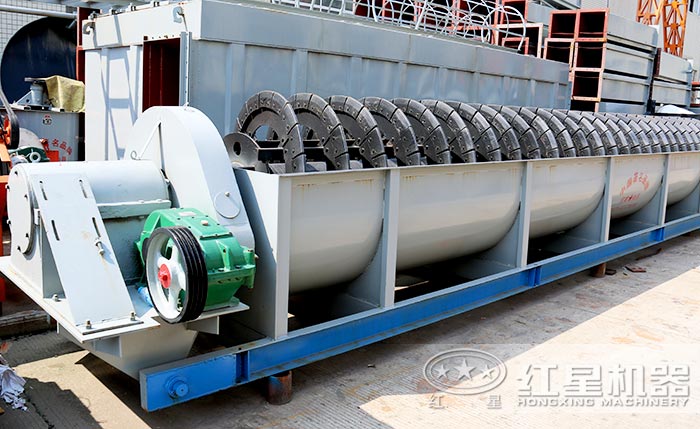 螺旋洗石機生產(chǎn)車間 螺旋洗石機生產(chǎn)車間