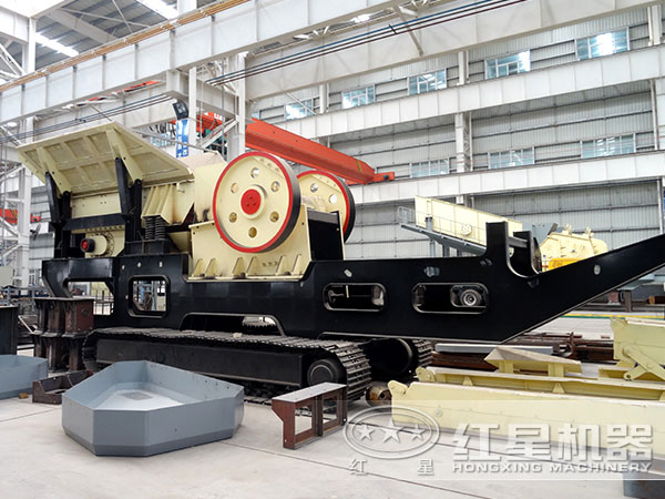 履帶移動式破碎站 履帶移動式破碎站