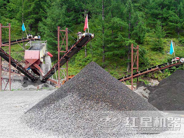 制砂生產(chǎn)線生產(chǎn)出的成品 制砂生產(chǎn)線生產(chǎn)出的成品