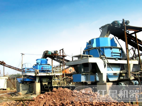 制砂機投產(chǎn)現(xiàn)場 制砂機投產(chǎn)現(xiàn)場