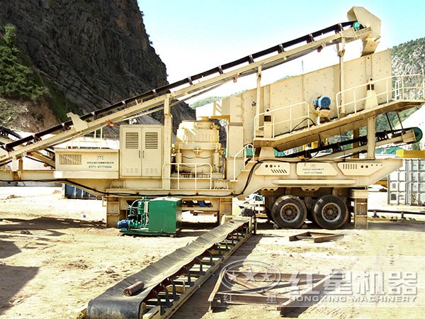 可移動式破碎站 可移動式破碎站