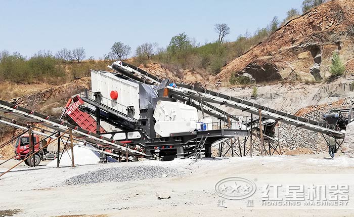 建筑垃圾破碎機(jī)生產(chǎn)現(xiàn)場(chǎng) 建筑垃圾破碎機(jī)生產(chǎn)現(xiàn)場(chǎng)