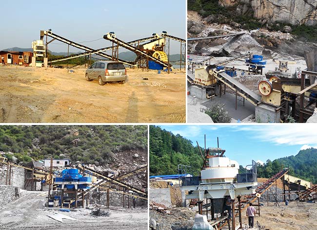 不同系列專用制砂機(jī)制砂生產(chǎn)一線 不同系列專用制砂機(jī)制砂生產(chǎn)一線