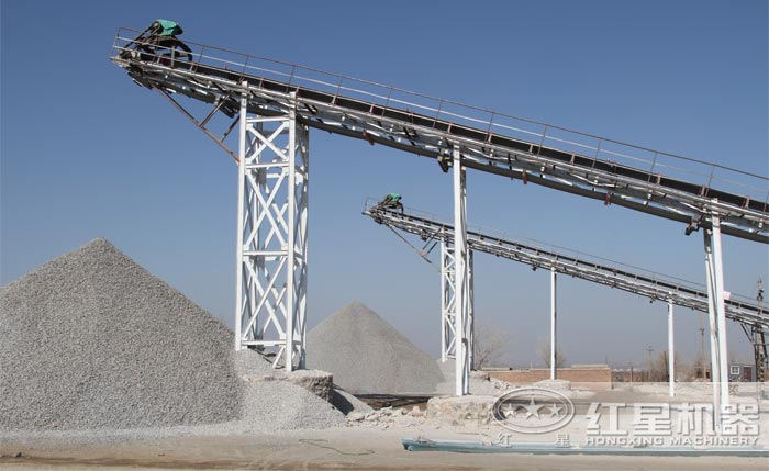 砂石生產(chǎn)線現(xiàn)場(chǎng) 砂石生產(chǎn)線現(xiàn)場(chǎng)