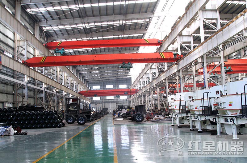 紅星制砂機(jī)生產(chǎn)車間 紅星制砂機(jī)生產(chǎn)車間