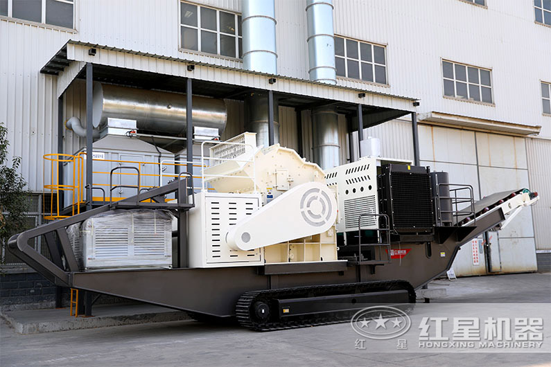 履帶式移動細(xì)碎制砂機(jī) 履帶式移動細(xì)碎制砂機(jī)