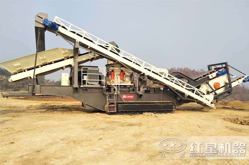 履帶式移動式破碎站 履帶式移動式破碎站