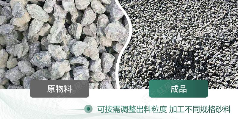 玄武巖制砂對(duì)比 玄武巖制砂對(duì)比