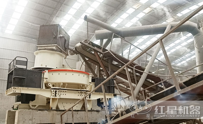 沖擊式制砂機安裝現(xiàn)場 沖擊式制砂機安裝現(xiàn)場