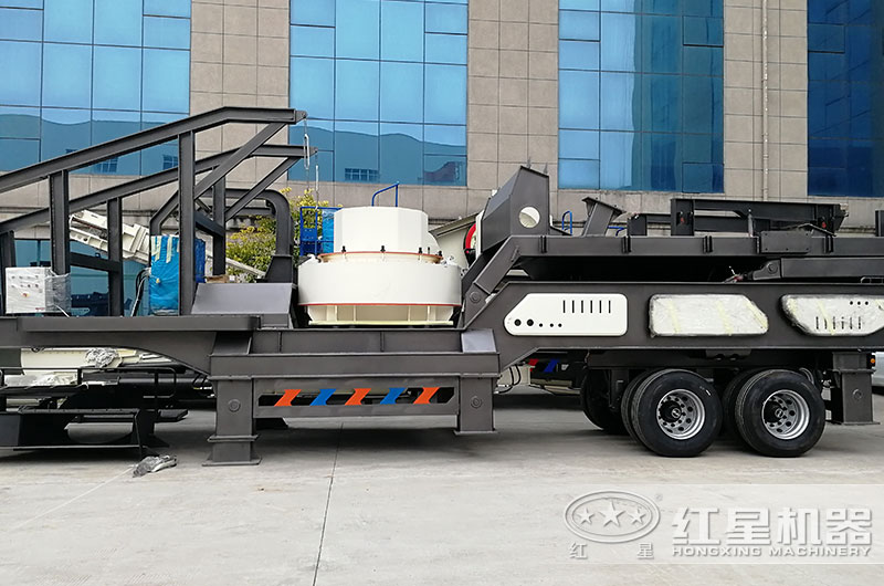 移動版建筑制沙機設備實拍 移動版建筑制沙機設備實拍