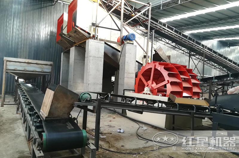 洗砂機(jī)生產(chǎn)現(xiàn)場(chǎng) 洗砂機(jī)生產(chǎn)現(xiàn)場(chǎng)