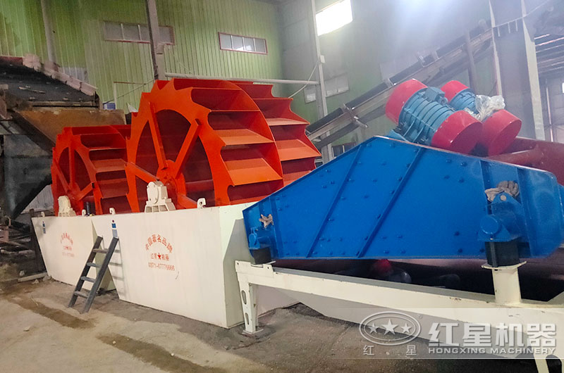 時(shí)產(chǎn)160噸洗沙機(jī)型號(hào)有哪些？搭配脫水篩減少細(xì)沙流失