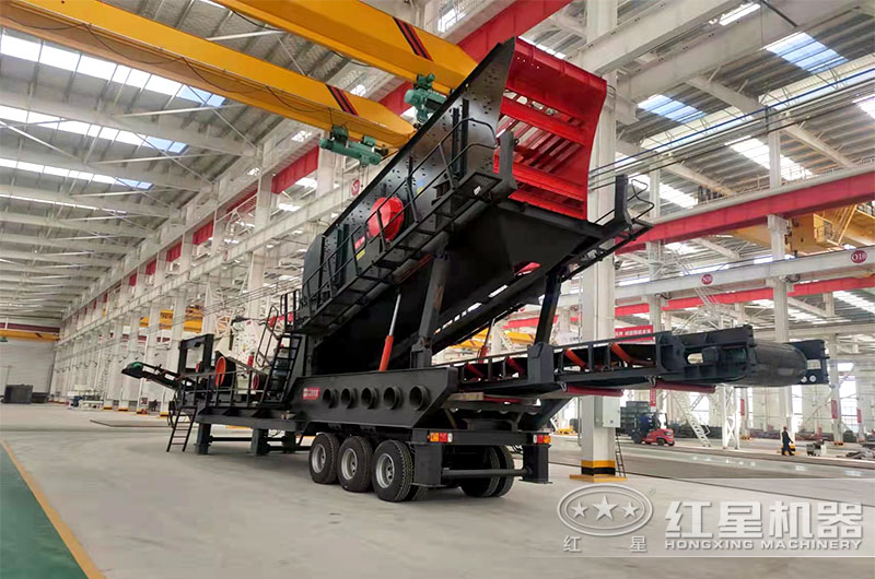 輪胎式移動(dòng)破碎機(jī) 輪胎式移動(dòng)破碎機(jī)