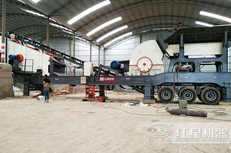 移動錘式破碎生產(chǎn)線 移動錘式破碎生產(chǎn)線